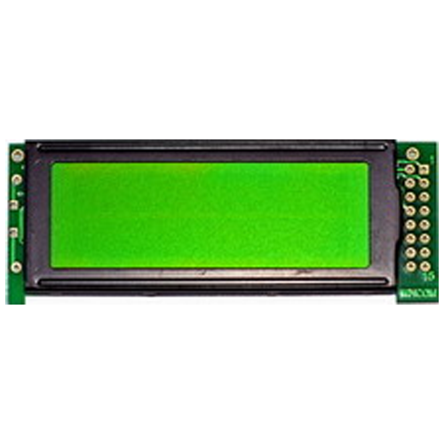 Graphics 43.5 x 29.0 Background Yellow Green Backlight Yellow Green 54 x 50 STN Yellow Green 5V 2.9''
